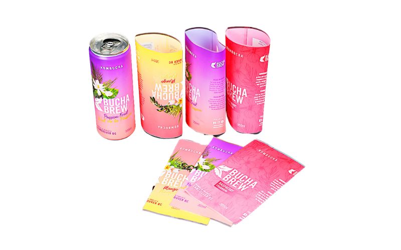 PVC PET 필름 수축 슬리브 라벨 절단기 (음료 병 포장용, 배터리 포함) QP-350