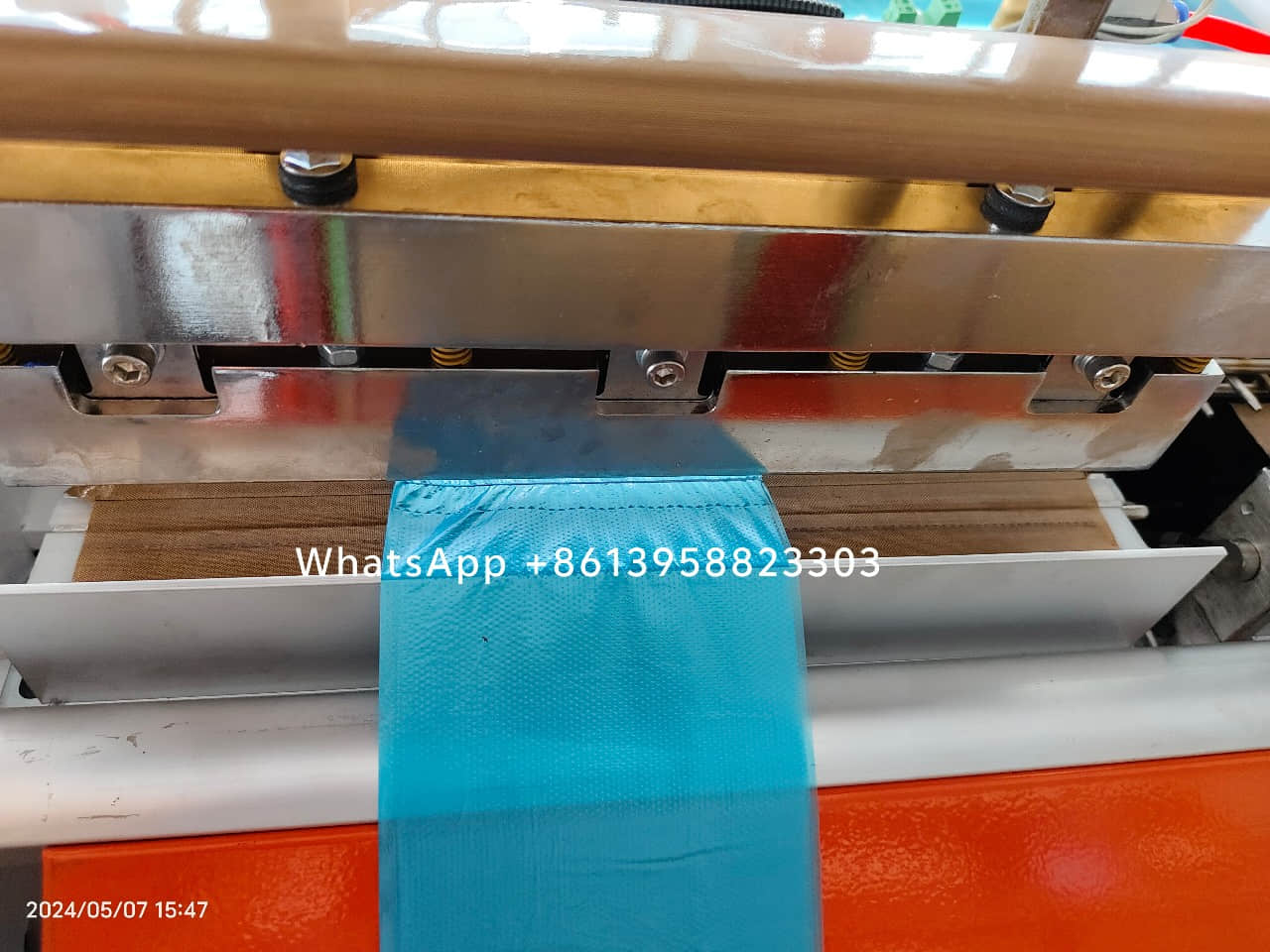 완전 자동 롤링 스타 밀봉 쓰레기 봉투 제조기 (무정지 생산 가능)