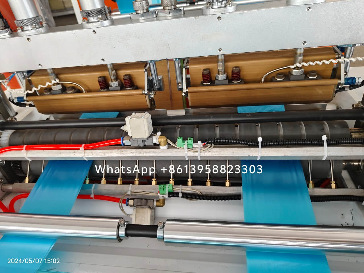 완전 자동 롤링 스타 밀봉 쓰레기 봉투 제조기 (무정지 생산 가능)