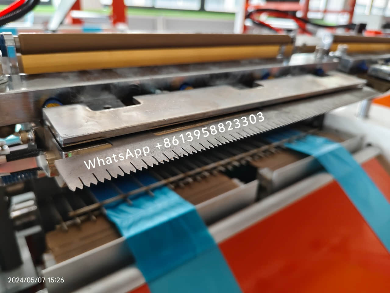 완전 자동 롤링 스타 밀봉 쓰레기 봉투 제조기 (무정지 생산 가능)