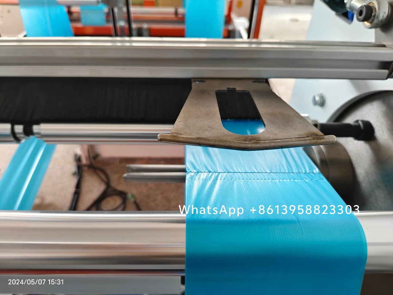 완전 자동 롤링 스타 밀봉 쓰레기 봉투 제조기 (무정지 생산 가능)