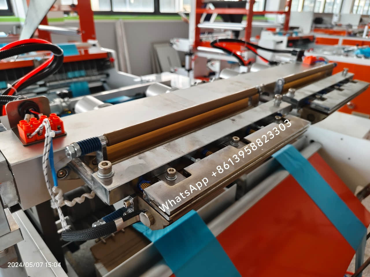 완전 자동 롤링 스타 밀봉 쓰레기 봉투 제조기 (무정지 생산 가능)