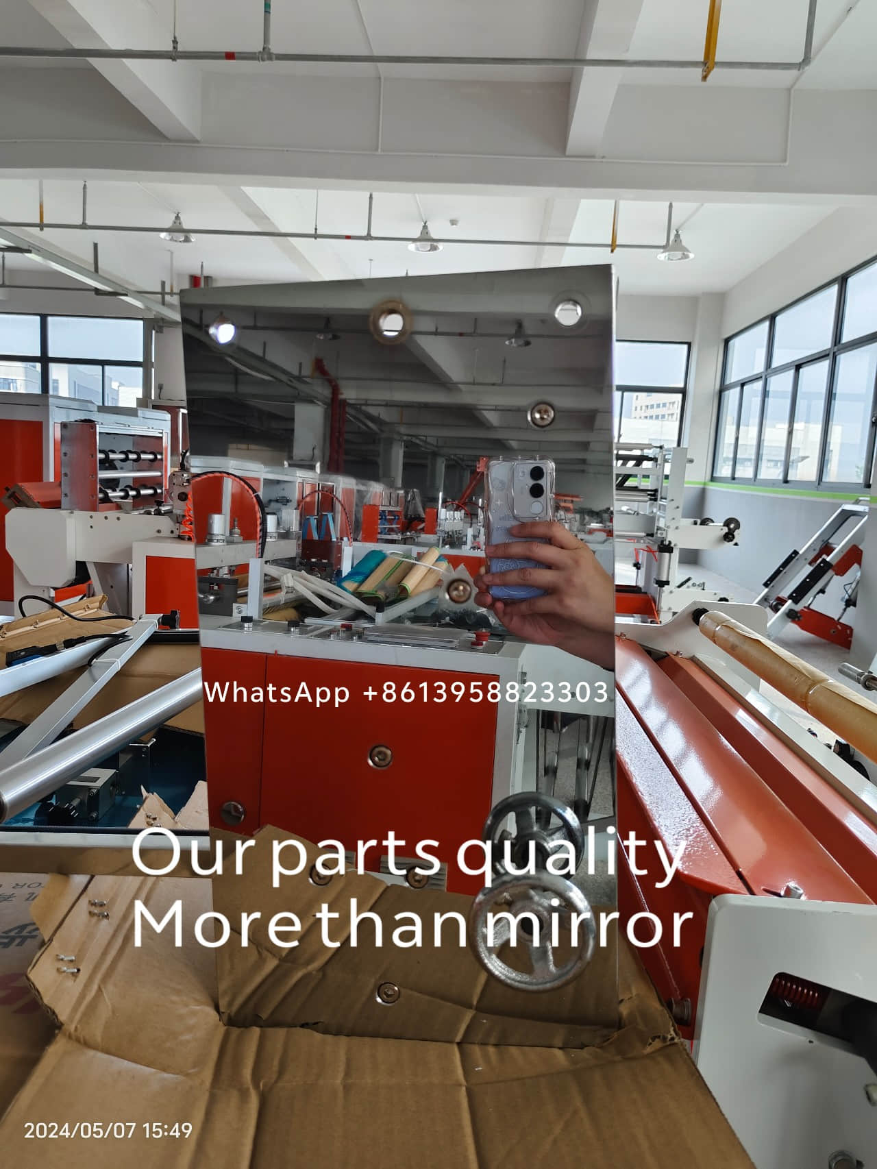 완전 자동 롤링 스타 밀봉 쓰레기 봉투 제조기 (무정지 생산 가능)