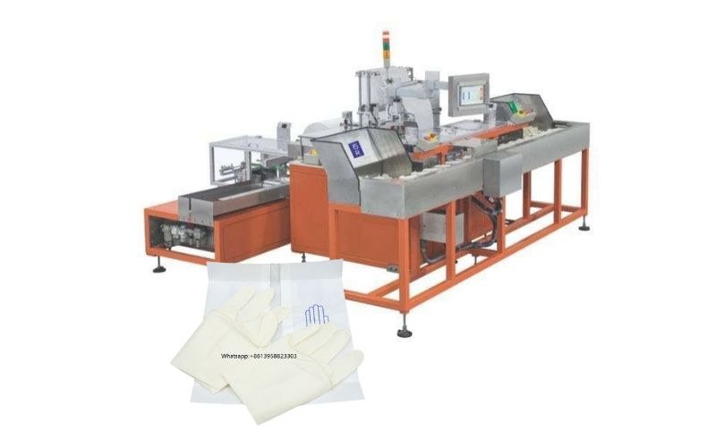 의료용 수술 장갑 내부 포장기용 종이 안감 파우치 백