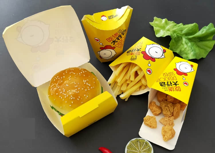 ZF-800 중파(Zhongfa) 제조사 완전 자동 햄버거 박스 조립기